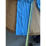 ZARA Sleeveless Belted Blue Jumpsuit Overalls Button Up Front Size S Photo 10