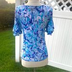 Lilly Pulitzer Lula Elephant Print Top Photo 10