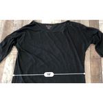 Lilly Pulitzer ‎ Marlowe Dress Black Knit Boatneck sz LARGE Modern Mini Photo 6