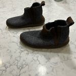 Haflinger Wool Bootie Slipper Shoes Size 37/Woman’s 6 Blue Photo 3