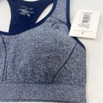 Moving Comfort  JustRight Racer sports bra in navy heather size M Medium NWT Photo 1