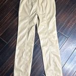 Jason Wu Faux leather pants with bottom slit business casual stretch bodycon indie boho Photo 5