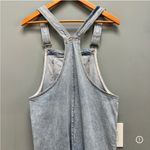 We Wore What Denim Overalls in Light Blue Wash XS Photo 6