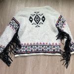 Elan  Sweater‎ With Fringe Photo 2