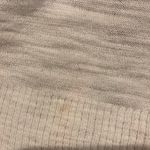 Banana Republic White Cardigan size medium lightweight Shawl Collar FLAW Photo 5