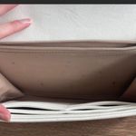 Francesca's snakeskin white clutch purse Photo 2