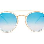 Ray-Ban Double Bridge Round Sunglasses Photo 0