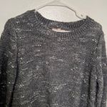Banana Republic  Crewneck Sweater Steel Gray Silver Metallic Photo 3
