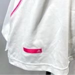 Adidas Golf Puremotion driFit white and pink sleeveless polo top size medium Photo 2