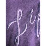 Life is Good Women's Purple Zip-Up Hoodie Jacket Size M Photo 6