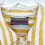 Urban Renewal  Striped Cropped Button Down Top S/M Photo 5