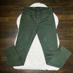 AG Adriano Goldschmied Prima Mid Rise Cigarette Jeans in Sulfur Dark Moss Photo 0