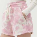 Champion Reverse Weave Pink Tie-Dye Shorts Urban Outfitters UO Exclusive XS Photo 0
