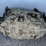 Coach Vintage Sea Horse & Carriage Chelsea Canvas Khaki/Brown Shoulder Bag Photo 5