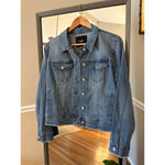 Nine West  Denim Jacket Women's Classic Blue Jean Trucker Size M Photo 1
