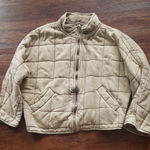 Free People  Tan Quilted Dolman Jacket Size Medium Photo 0