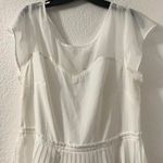 American Eagle White Short Sleeve Blouse Photo 0