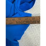 Ralph Lauren LAUREN RALPH LAUREN Royal Blue Crossover Ruffle One Piece Swimsuit 6 Underwire Photo 5