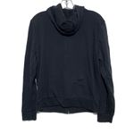 Victoria's Secret Pink Zip Jacket Hoodie M Rainbow Script Ombre Glitter Bling Photo 2