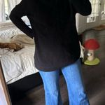 Free People  Women’s Small Black Ottoman Slouchy Tunic Sweater Photo 0