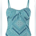 No Boundaries  Womens Top Size Small Corset Style Lace Trim Padded Bra New Photo 4