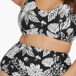 Artesands black white floral Cantata Forte Monet Mid rise bikini bottoms, 20+ Size undefined Photo 0