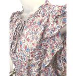 BB Dakota STEVE MADDEN Womens Whimsy Floral Ruffle Tiered Midi Dress Small Boho Photo 1