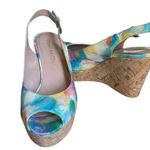 Stuart Weitzman 
Jean Patent Leather Slingback Wedge Sandals Photo 2