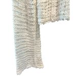 Rebellion Again White Crochet Lightweight Cropped Cardigan Boho Coastal Cowgirl Size M Photo 6