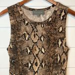 Sunday in Brooklyn  Snakeskin Sleeveless Dress Photo 2
