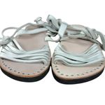 Free People  Willow Wrap Gladiator Leather Sandals Bone Size 36 5 5.5 6 Bohemian Photo 3