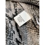 Apt. 9  Animal Print Snakeskin Pattern Sheer Popover Roll Tab Sleeves size 2X Photo 9