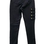 For Love & Lemons Black Studded Skinny Pant L Photo 1