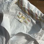 Anthropologie Maeve Poplin Cropped Blouse Photo 6