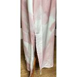 Taylor Cowl Neck Printed Satin Slip Dress Pink White Size 10 Midi Satin NWT Photo 6