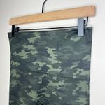 Spanx Look at Me Now Cropped Seamless Leggings Olive Green Camo Large Photo 2