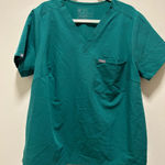FIGS  Women’s Catarina one pocket scrub top hunter green size 3XL Photo 0