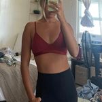 Gilly Hicks Maroon Padded Bralette Photo 0