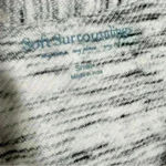 Soft Surroundings  Women's Heathered Grey Half Zip Knit Sweatshirt Top Size S Photo 1