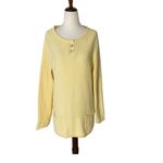 White Stag VINTAGE  Waffle Knit Tunic Sweater Top Photo 3