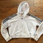 Adidas Originals womens Adicolor Classics Cropped Hoodie Hooded Sweatshirt C15 Photo 2