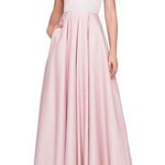 Mac Duggal Ieena 26031 Plunge V-Neck Deep V-Back Pleated Gown Photo 0