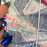 Lilly Pulitzer  Beacon Dress Star Struck Print Starfish Blue Pink Coastal Stretch Photo 2