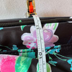 Kate Spade Bradley Wilson Road Hummingbird small Backpack purse Black Floral Photo 8