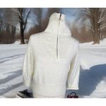 & Other Stories Stockholm Atelier & Other Stories IVORY Alpaca Wool Blend MockNeck Sweater Sz S Photo 1