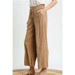 Umgee  Wide Leg Drawstring Pants‎ Photo 1