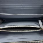 Valentino Garavani Rockstud Leather Continental Zippy Wallet - Grey - Preowned Photo 5