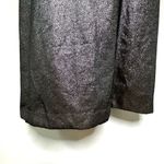 Solace London Piaggi V Neck Maxi Halter Dress Gunmetal Metallic Gray 4 Photo 4