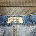 We The Free  PEOPLE  LIKE NEW! Women’s COSMICO FLIRT SKIRT Pleated Denim Raw Hem Photo 1