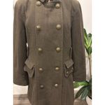 Worthington  Vintage Wool Blend Military Style Double Breasted Button Coat M Photo 1
